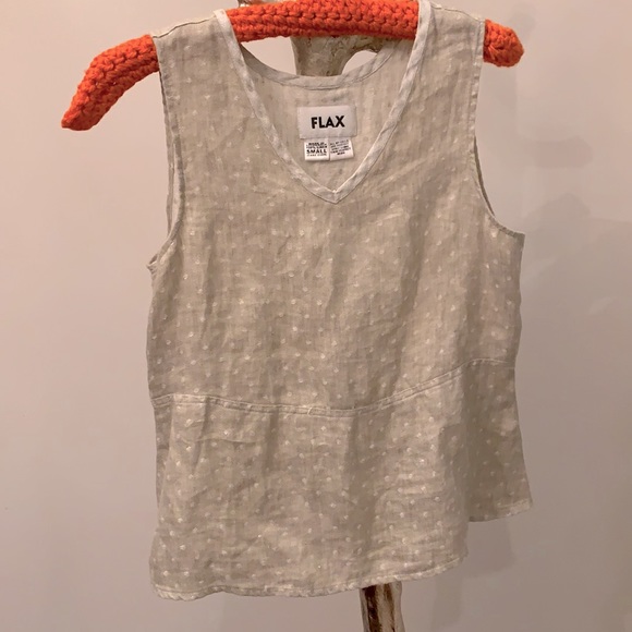 Flax Tops - FLAX linen tank